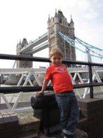 Luca at Tower Bridge